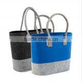 Wool Women Tote Felt Bag for Women Casual Felt Handbags Female Shopper Bag Felt Shoulder Women Bag thumbnail-1