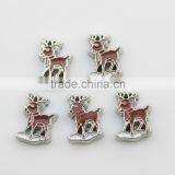 2015 Lovely Christmas Deer Glass Floating Locket Charms Animal Charms thumbnail-1
