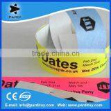 3/4" * 10 Inch Custom Waterproof Cheap Tyvek Paper Wristbands Quality Choice