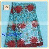 2015 Latest Design Embroidery Water Soluble Guipure Lace Fabric for Fashion Dress thumbnail-3