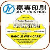 Promotion Impact Indicator Shockwatch Label Prevention Damage Label Customize thumbnail-5