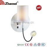 Square Fabric Modern E14+LED Wall Lamp,bedside Lamp thumbnail-3