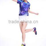 New Style Professional Customized ,Badminton Wear Shirt WS-16222 thumbnail-5