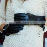 Hot Sale Zipper Leather Glove