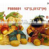 Thanksgiving Decoration: Scarecrow, Crow, Harvest Decoration thumbnail-1