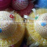 Cost Price Hot Sale Promotion Summer Natural Children Straw Hats thumbnail-2
