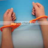 customized silicone handcuff bracelet shape fun silicone sex products