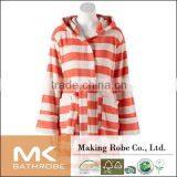 100% Polyester Material Promotional Bathrobe With Hood thumbnail-2