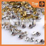 Bulk Glass Point Back Rhinestone Stone Chaton Stone thumbnail-5