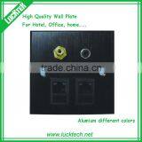 Rj45 Face Plate With Audio/Video