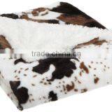 Cow Design Sherpa Blanket thumbnail-1