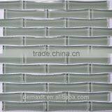 Green Color Bamboo Design Crystal Glass Mosaic for Swimming Pools thumbnail-1