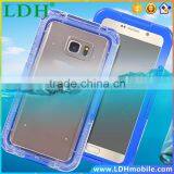 For Samsung Galaxy S6 Edge Plus/ Note 5 Waterproof Diving Swimming Crystal Front Back Full Pouch Case PC+TPU Phone Cover Note 5 thumbnail-1