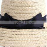 2016 Hot Sale Ladies Sun Beach Straw Paper Bucket Hats thumbnail-2