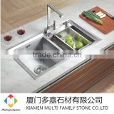 Double bowl sink free standing stainless steel sink MF-05