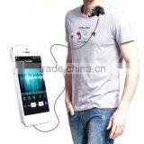 3.5mm Port Mini Speaking Microphone , Wired Communication Portable Recording Microphone for Noise Cancelling thumbnail-1