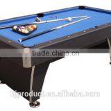 Hot selling professional high quality 8' mdf+slate billiard pool table, auto ball-return system