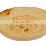 Natural Handmade Food Grade Eco-friendly Healthy Wooden Soup Bowl Wholesale thumbnail-1
