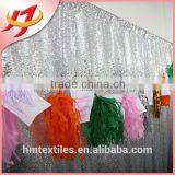 Sparkly Glamorous Silver Sequin Backdrop Background For Wedding/Birthday Evening Party Decoration thumbnail-3