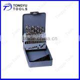 Twin Drill Set DIN338 25 Pcs 170 Pcs 230 Pcs 29 Pcs 21 Pcs 13 Pcs Hss Drill Bit Set for Metal