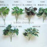 Artificial Ivy Bush Green and White YL694 thumbnail-1