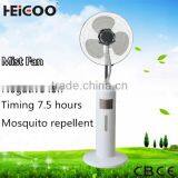 Electric Fan Motor Summer Cooling Fan Plastic Home Water Mist Fan thumbnail-1
