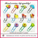 Coloful Animal and Flower Pvc Book Clip for Giveaway Gifts thumbnail-1