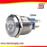 22mm 120v flat cover emomentary led kd2 explosion proof push button