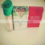 Wholesale High Quality Made in 100% China Mao Bamboo Customized Bamboo Toothpicks