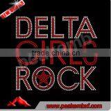 Wholesale 2017 Stones Crytal Black Moms Rock Hot Fix Rhinestone Motif Transfer for Shirt thumbnail-2