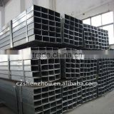 Hot dipped pre-galvanized carbon square steel pipe