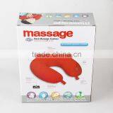 2016 HOT Sale on TV Wholesale U Shape Travel Pillow Neck Massage Cushion for Relax thumbnail-6