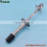 Carbon Steel Structural Electrical 11kv Spindle Pin Insulator 1'' thumbnail-2