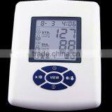 Fully Automatic Digital Upper Arm Blood Pressure Monitor Desktop Type Pulse Meter Auto Inflate Inflating / Deflate Diflating thumbnail-3