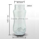 Stock Hot Sale China Manufacture Glass Calf Baby Feeding Bottle thumbnail-1