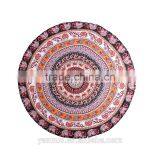 Guangzhou Round Donut Beach Towel Printed Cotton For Sunscreen Shawl Beach Mat thumbnail-2