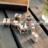 N534 Custom Wooden Calendar for Kids Wooden Desk Calendar Christmas Advent Calendar thumbnail-3