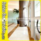 Interior Decor Circular Stainless Steel Post Pillar Cladding thumbnail-2