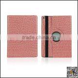 Crocodile Pattern Leather Case Flip Leather Case Protective Whirl Covers for Ipad Air2 thumbnail-2
