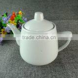 Eco Friendly Large White Ceramic Pot For Daliy Use Wholesale Porcelain Teapot thumbnail-1