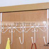 Metal Over The Door Hanging Hooks thumbnail-6