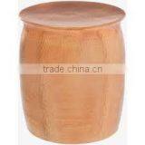 Patina Metal Stool thumbnail-1