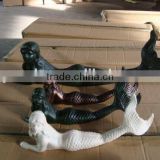 Home Decoration Cast Iron Lying Mermaid Statue thumbnail-1