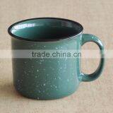 Promotional Wholesale Stoneware Jumbo Soup Mug With Enamel Design thumbnail-2
