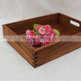Handmade Natural Wooden Tray thumbnail-1