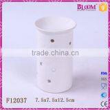 Ceramic White Candle Incense Burner Indoor Decoration thumbnail-1