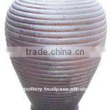 High Fired Stoneware Black-clay Planter thumbnail-1