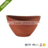 Large Morden Plain Round Coloful Indoor Large Tree Competitive Plastic Planter Recycled Durable Supplier thumbnail-3