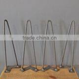 Chrome Plating 28 Inch Iron Metal Hairpin Table Leg for Promotional Gifts thumbnail-3