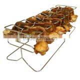BBQ Chicken Leg & Wing Grill Tool Rack thumbnail-4